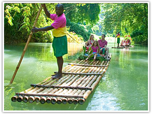 Martha brae's River Rafting Tour Montego bay